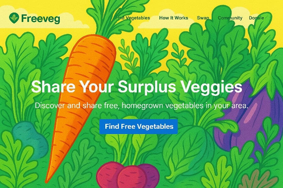 Free Veg Landing Page Free Veg Landing Page